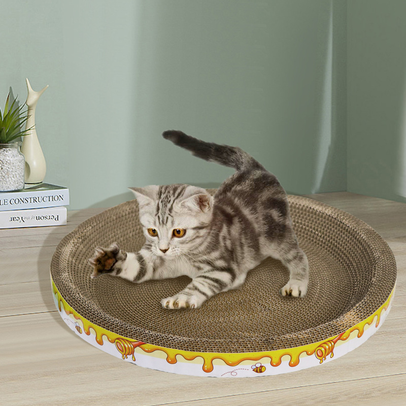 猫抓板窝碗形盆