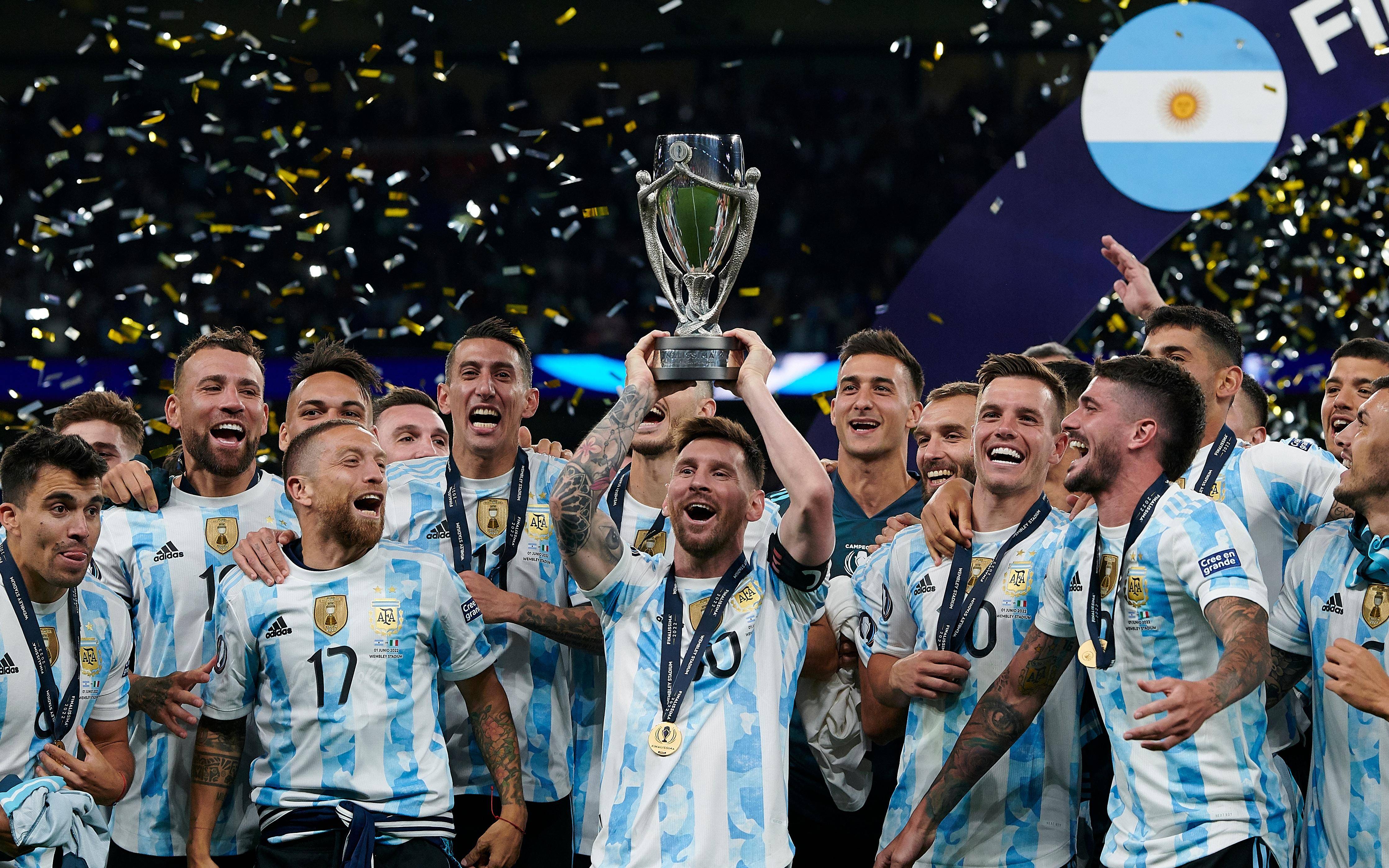 2026世界杯，加拿大球迷带着冰球杆进场助威